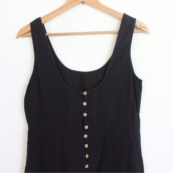 Free People Zouzou Mini Black Dress - Picture 5 of 6